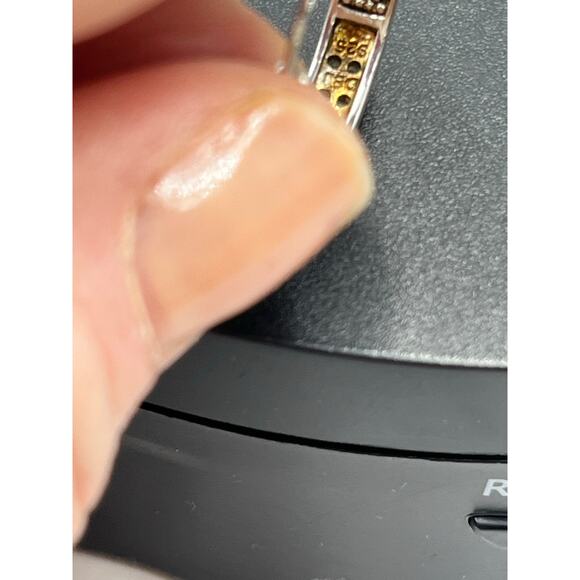 DBJ Dee Berkley 925 Sterling Silver Genuine Cut Diamond In & Out Hoop
Earrings - Picture 16 of 16